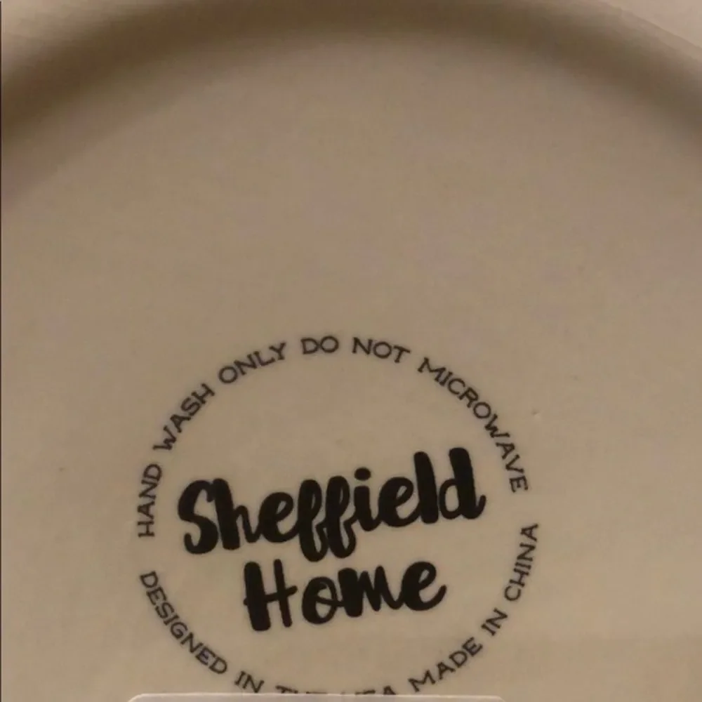 NWT Our Kitchen Utensil White Off Cream Ceramic Inspirational Container Crock